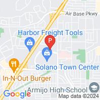 View Map of 1345 Gateway Blvd.,Fairfield,CA,94533